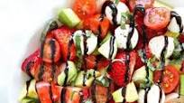 Avocado Strawberry Caprese Salad Avocado Strawberry Caprese Salad